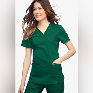 Cherokee Revolution scrubs in hunter green
